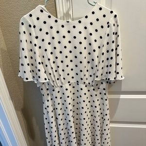 Eliza J Polka Dot Dress